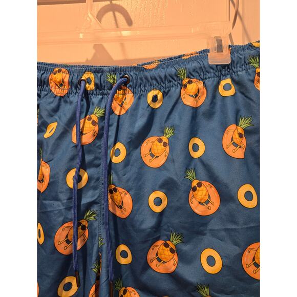 Party Sharks swim trunks sz L pineapples - Picture 3 of 7
